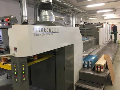 Komori Lithrone SX 29 installation