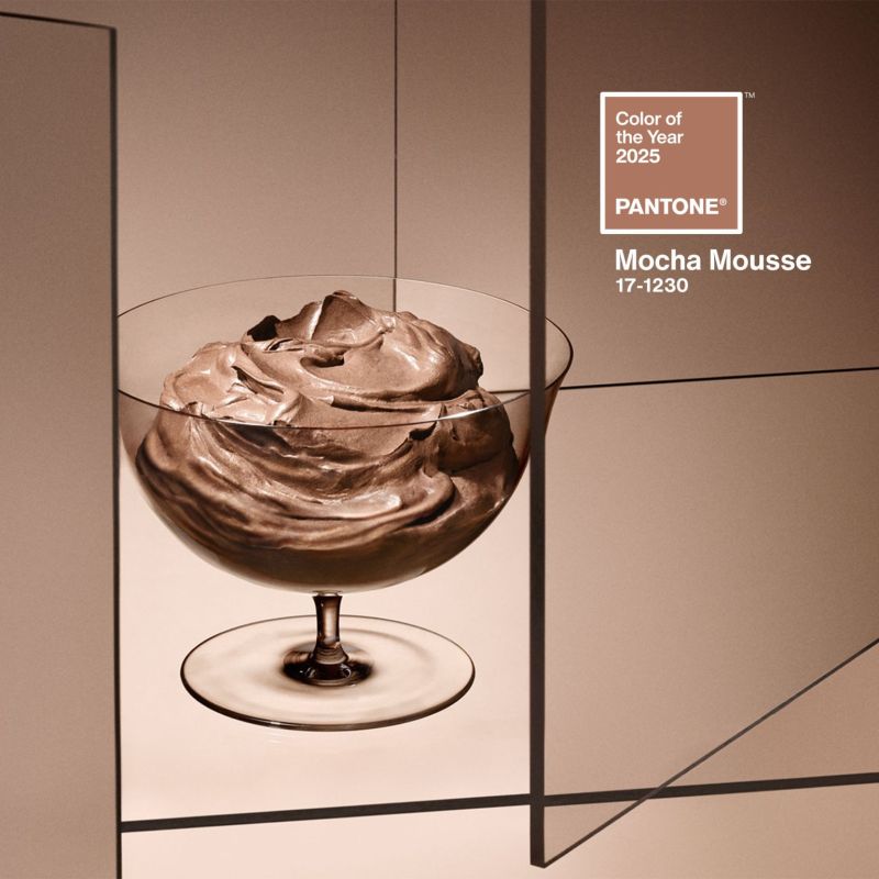 Introducing Pantone Color of the Year 2025: PANTONE 17-1230 Mocha Mousse